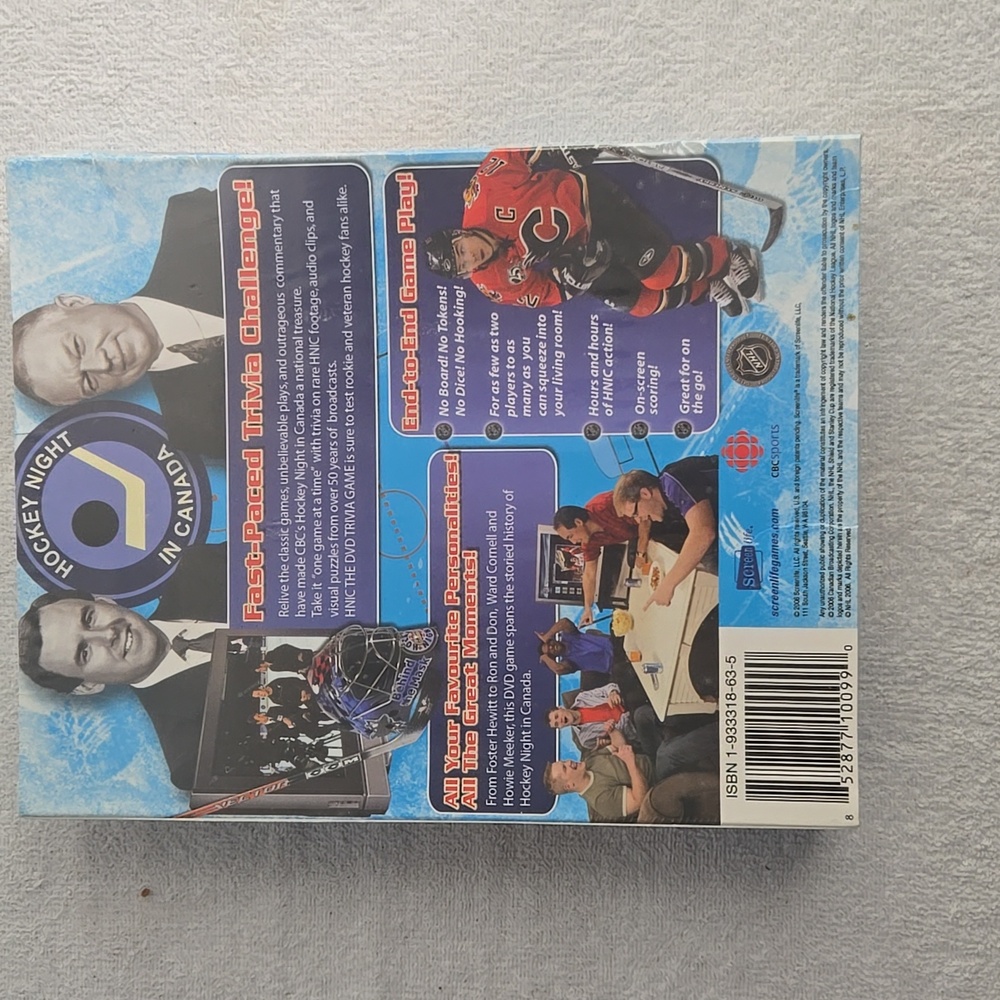 New Sealed Hockey Night in Canada DVD Trivia Game - Picture 2 of 4